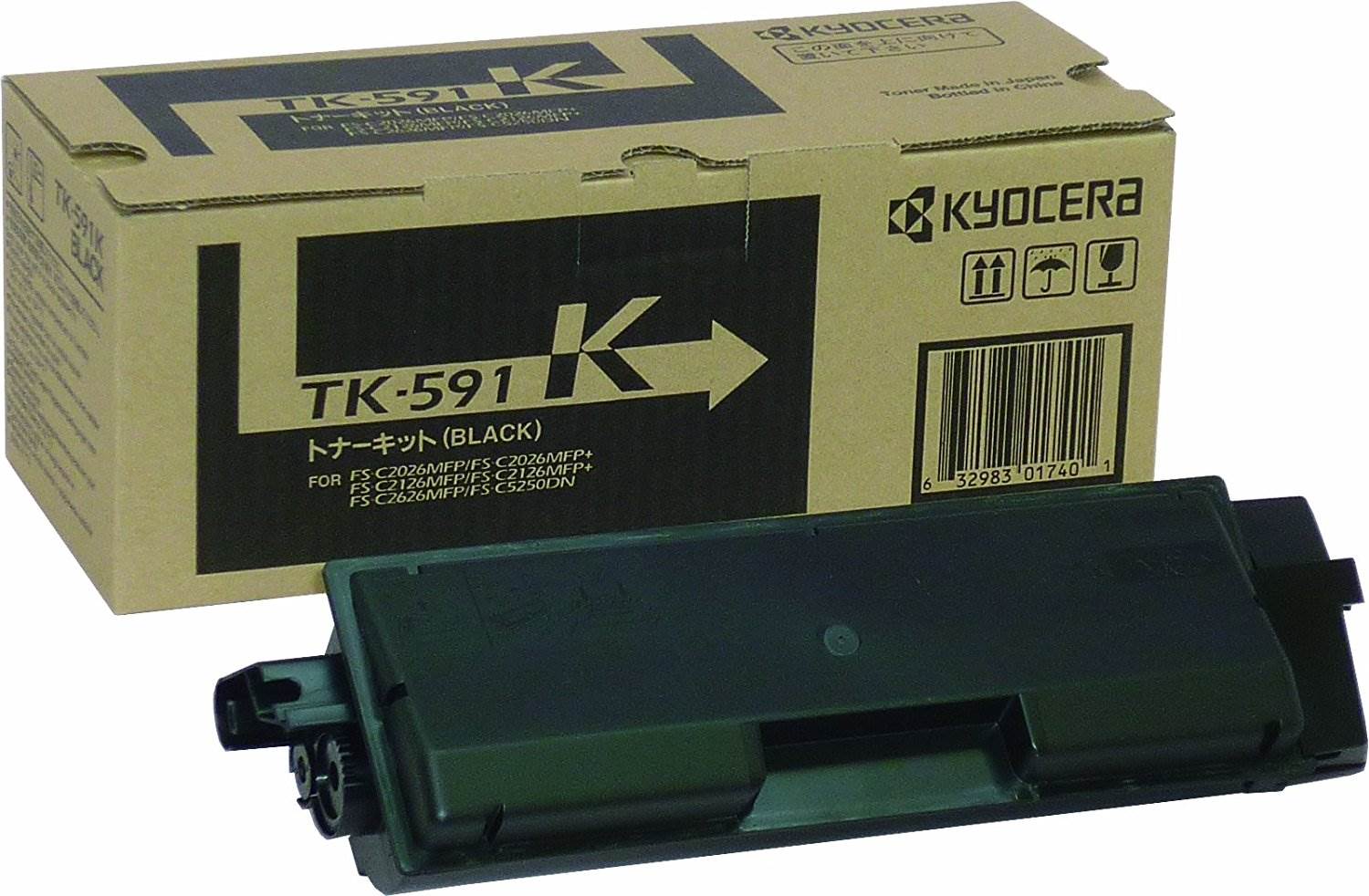 TK-591K 【ブラック】 リサイクルトナー ■京セラ